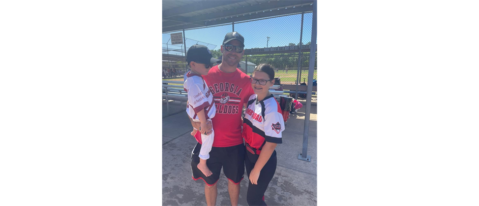 CSA 10 year player Kyli Wrobleski with First Pitch thrower Josh Reddick